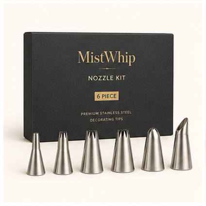 Decorating Nozzle Kit – 6 Piece